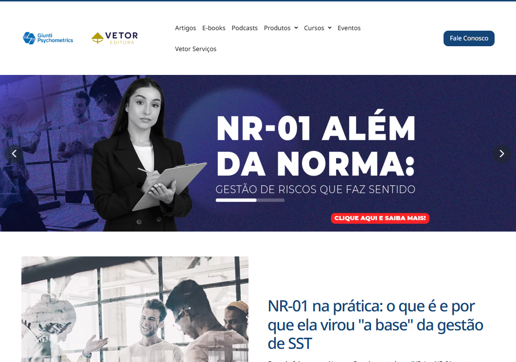 Projeto NR-01 · Vetor Giunti